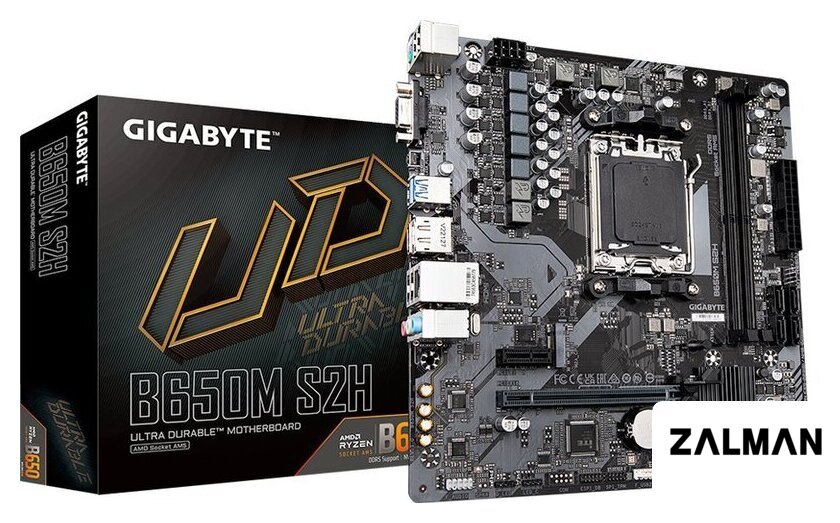 Материнская плата Gigabyte B650M S2H (rev. 1.0)