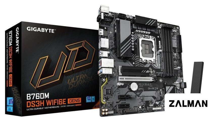 Материнская плата Gigabyte B760M DS3H WiFi6E GEN5