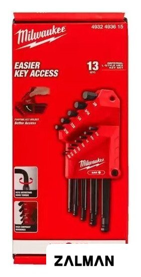 Набор ключей Milwaukee 4932493615 (13 предметов)
