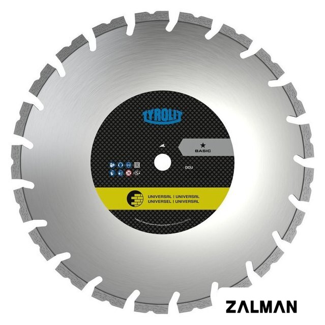 Отрезной диск алмазный  Tyrolit Basic DCU 350x3.2x25.4 34501462