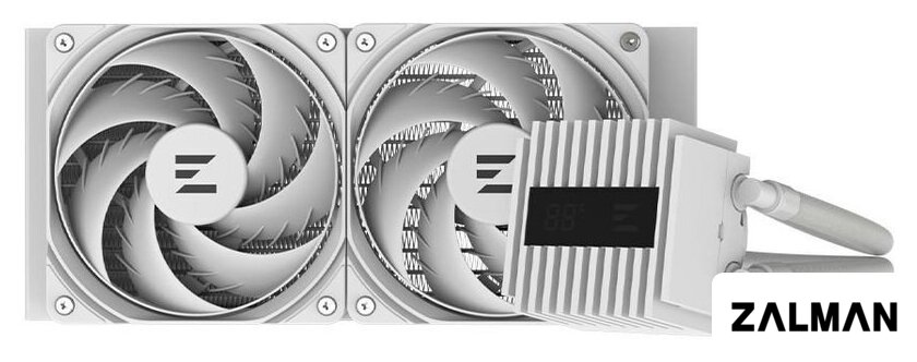 Система жидкостного охлаждения для процессора Zalman ALPHA2 A24 (белый)