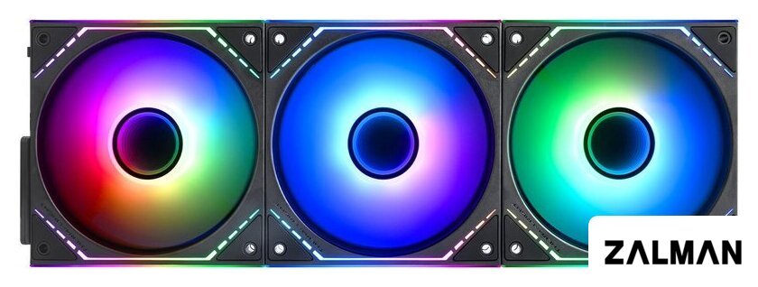 Комплект вентиляторов для корпуса Thermalright TL-M12Q-S X3 (черный)