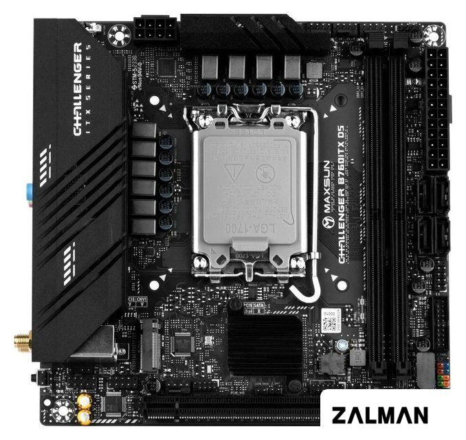 Материнская плата Maxsun Challenger B760ITX D5