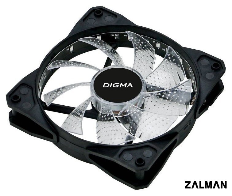 Вентилятор для корпуса Digma DFAN-FRGB2