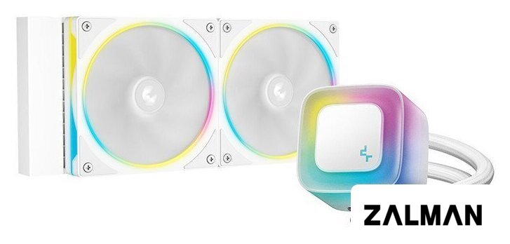 Система жидкостного охлаждения для процессора DeepCool LE240 PRO WH R-LE240PRO-WHAMMC-G-1