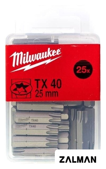 Набор бит Milwaukee 4932399600 (25 предметов)