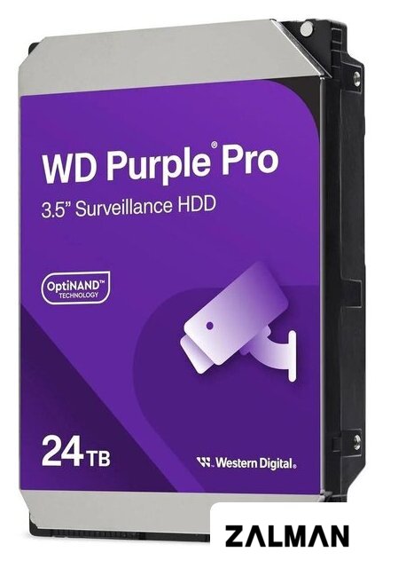 Жесткий диск WD Purple Pro 24TB WD241PURP