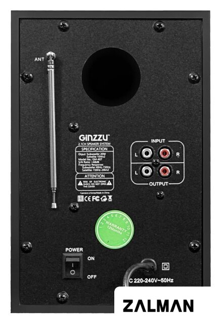 Акустика Ginzzu GM-407