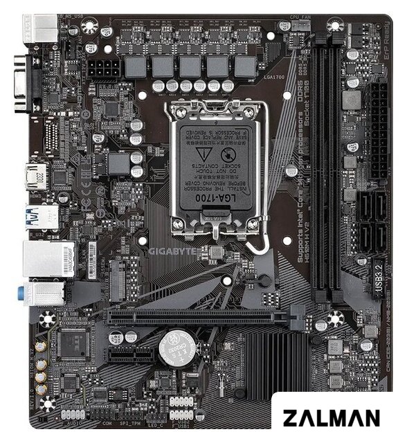 Материнская плата Gigabyte H610M H V2 (rev. 1.0)