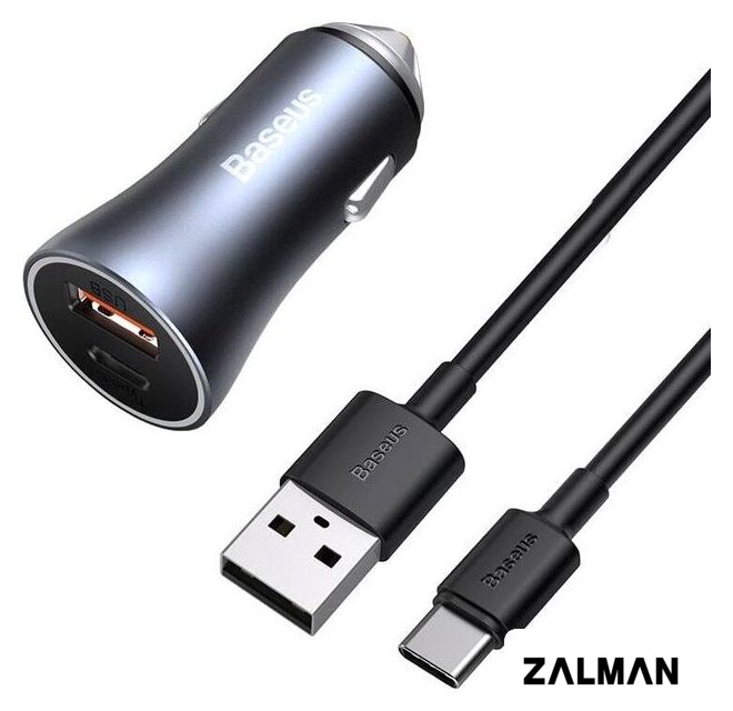 Автомобильное зарядное Baseus TZCCJD-0G