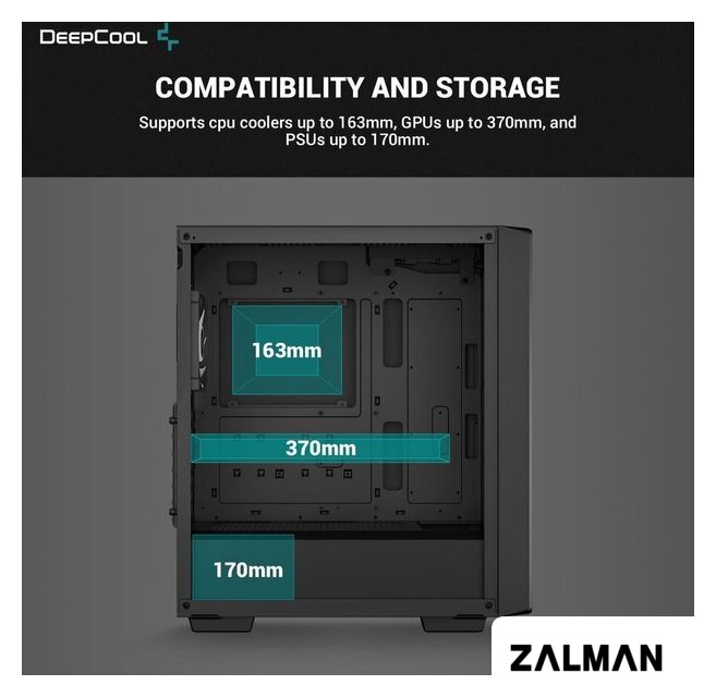 Корпус DeepCool CC560 V2 ARGB R-CC560-BKTAA4-G-2