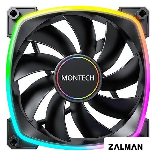 Вентилятор для корпуса Montech AX140 PWM (черный)