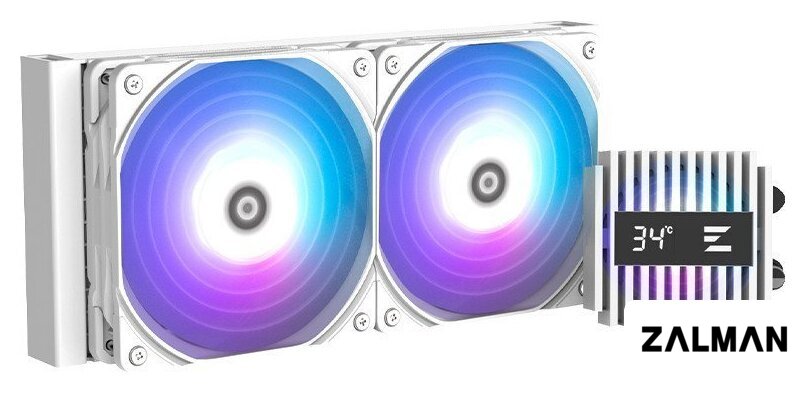 Система жидкостного охлаждения для процессора Zalman ALPHA2 A24 (белый)