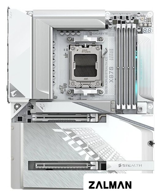 Материнская плата Gigabyte X870 Aorus Stealth Ice
