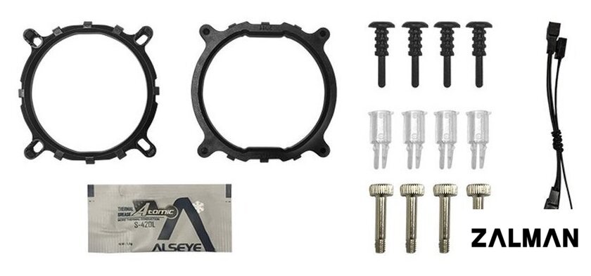 Кулер для процессора ALSEYE H120D (белый)