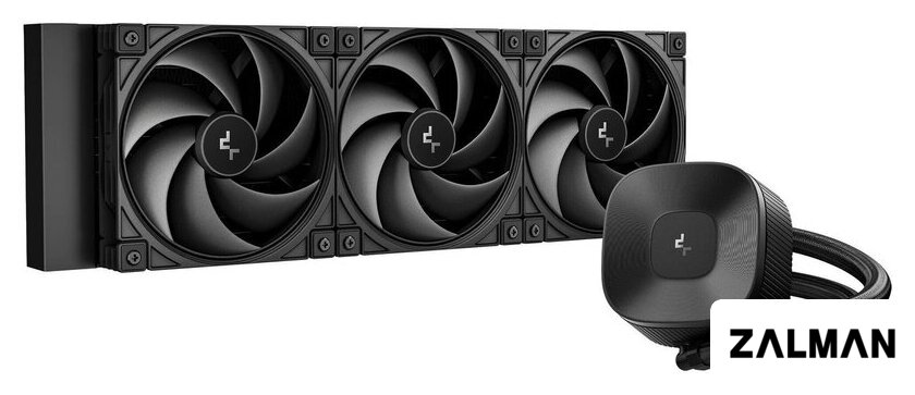 Система жидкостного охлаждения для процессора DeepCool LE360 V2 Zero Dark R-LE360ZERO-BKLNMD-G-1