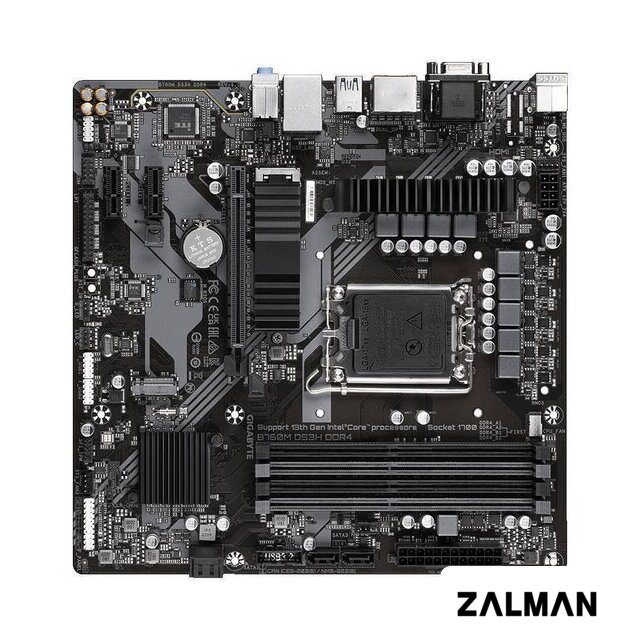 Материнская плата Gigabyte B760M DS3H DDR4 (rev. 1.0)