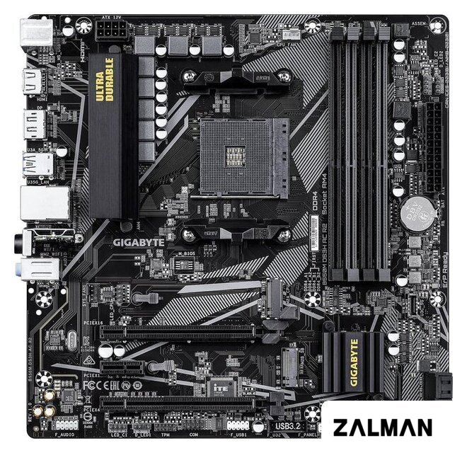 Материнская плата Gigabyte B550M DS3H AC R2
