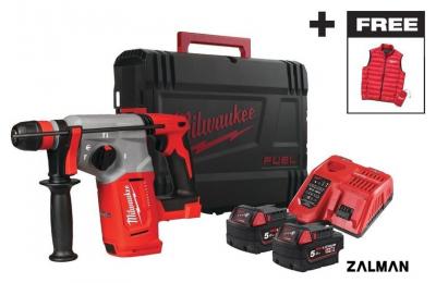 Перфоратор Milwaukee M18 BLHXMC-502X 4933499459 (с 2-мя АКБ, кейс) Перфоратор Milwaukee M18 BLHXMC-502X 4933499459 (с 2-мя АКБ, кейс)