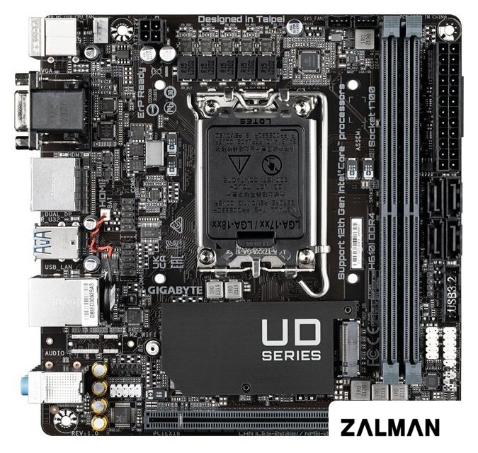 Материнская плата Gigabyte H610I DDR4 (rev. 1.0)
