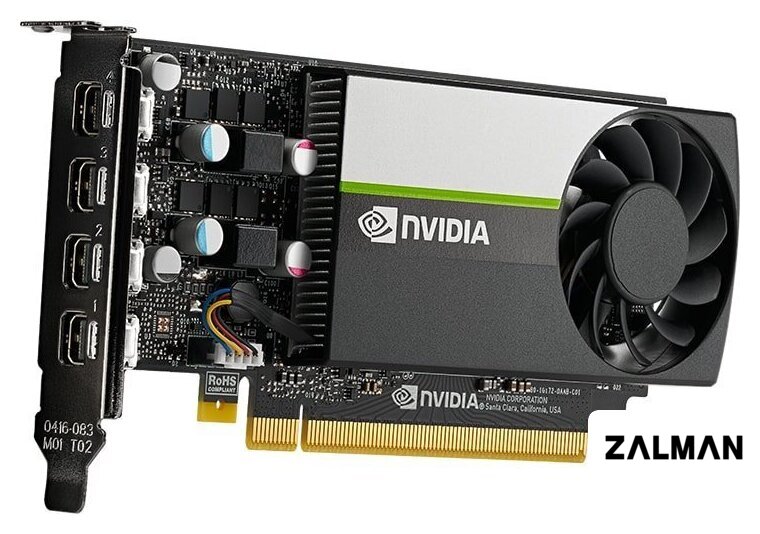 Видеокарта PNY Nvidia Quadro T1000 4GB GDDR6 VCNT1000-SB
