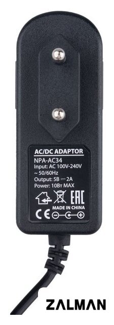 Адаптер питания Gembird NPA-AC34
