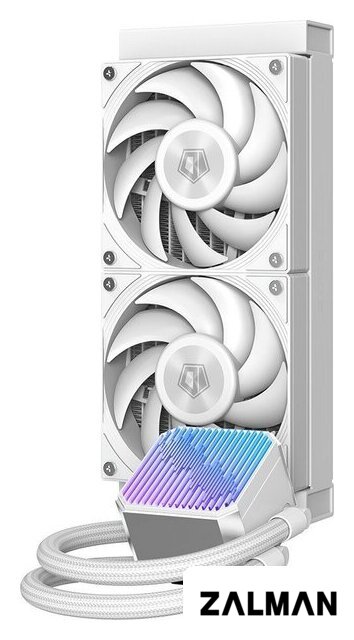 Система жидкостного охлаждения для процессора ID-Cooling DX240 Max White