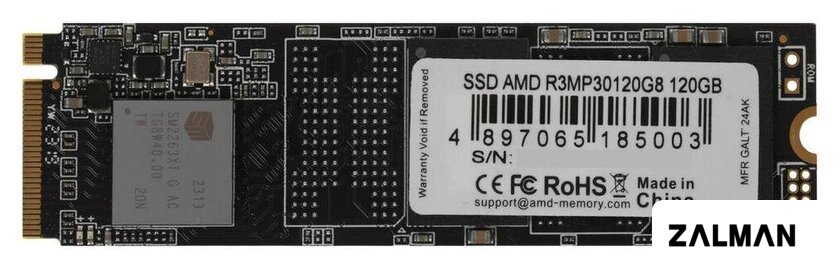 SSD AMD Radeon R3 120GB R3MP30120G8