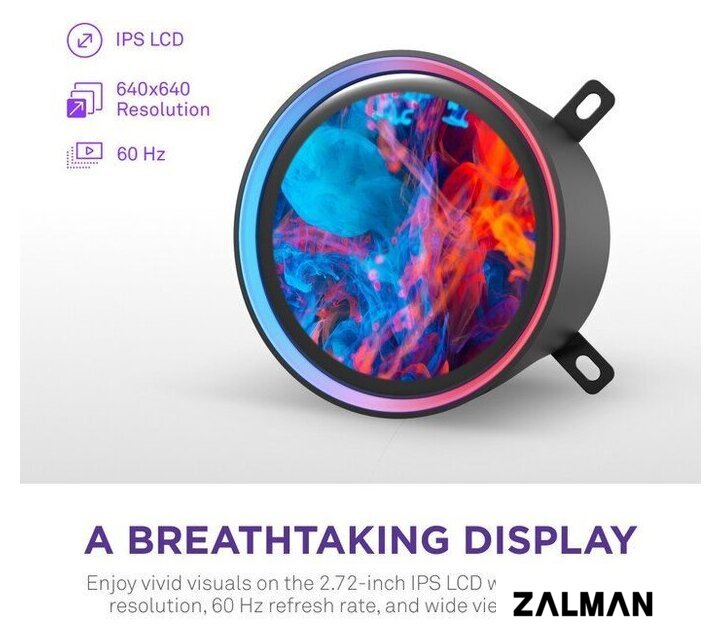 Система жидкостного охлаждения для процессора NZXT Kraken Elite 280 RGB RL-KR28E-W2