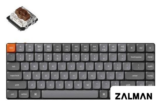 Клавиатура Keychron K3 Max RGB K3M-H3-RU (Gateron Low Profile Brown 2.0)