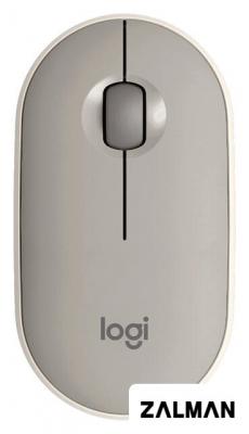 Мышь Logitech M350 Pebble (песочный)