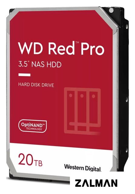 Жесткий диск WD Red Pro 20TB WD201KFGX