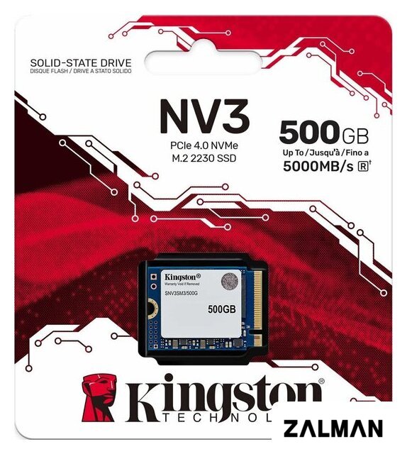 SSD Kingston NV3 500GB SNV3SM3/500G