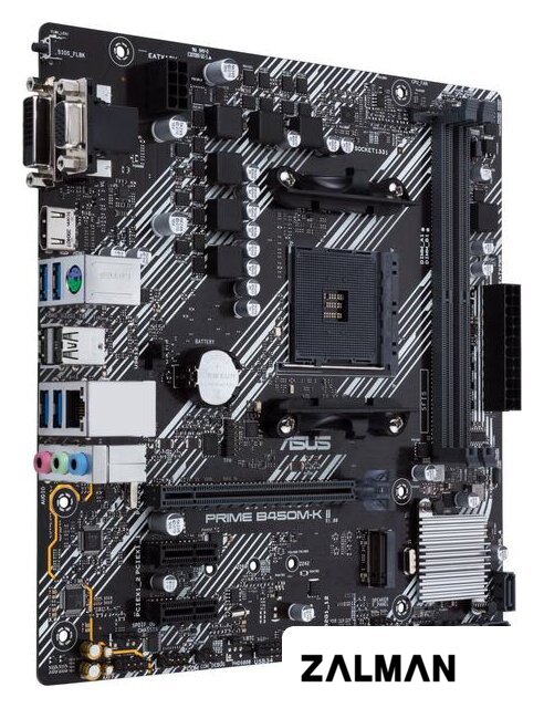 Материнская плата ASUS Prime B450M-K II