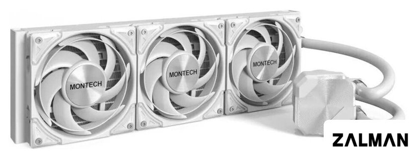 Система жидкостного охлаждения для процессора Montech HyperFlow Silent 360 (белый)
