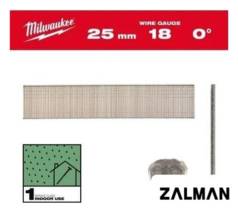 Гвоздь финишный Milwaukee 4932492551 (5000 шт)