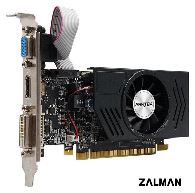 Видеокарта Arktek GeForce GT 730 2GB DDR3 AKN730D3S2GL1