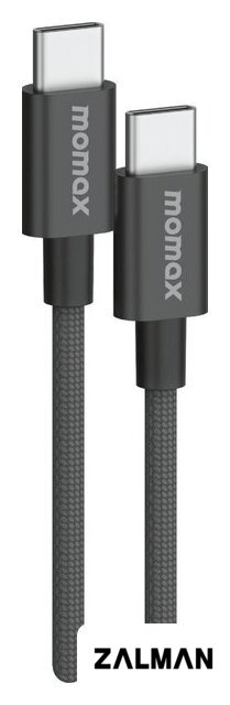Кабель Momax DC30D USB 3.2 Gen2 Type-C - USB 3.2 Gen2 Type-C (1.5 м, черный)