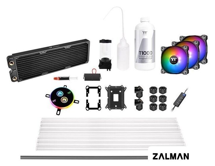 Система жидкостного охлаждения для процессора Thermaltake Pacific C360 DDC Hard Tube Water Cooling Kit CL-W243-CU12SW-A