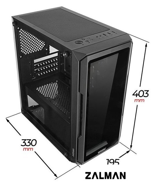 Корпус Ginzzu CL590
