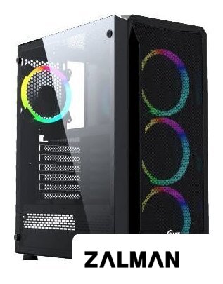 Корпус Powercase Mistral Z4 Mesh LED