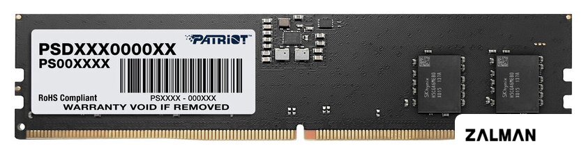 Оперативная память Patriot Signature Line 16ГБ DDR5 5600 МГц PSD516G56002