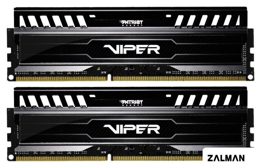 Оперативная память Patriot Viper 3 Black Mamba 2x8GB KIT DDR3 PC3-12800 (PV316G160C9K)