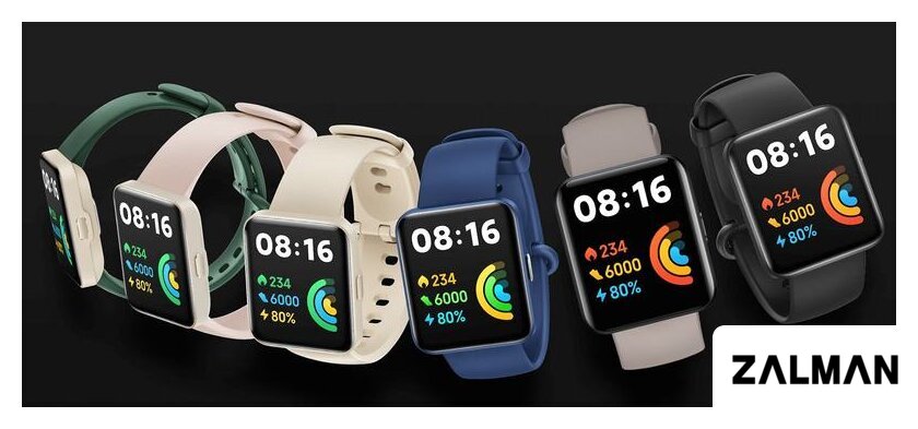 Умные часы Xiaomi Redmi Watch 2 Lite (синий, международная версия)