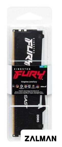 Оперативная память Kingston FURY Beast RGB 4x16ГБ DDR5 6000 МГц KF560C40BBAK4-64