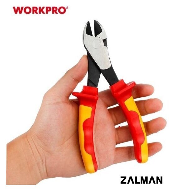 Кусачки боковые (бокорезы) Workpro WP342009