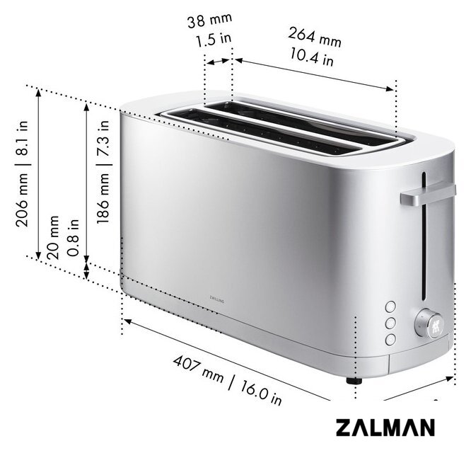Тостер Zwilling Enfinigy 53009-000-0