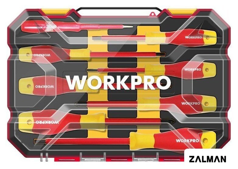 Набор отверток Workpro WP204700 (8 предметов)
