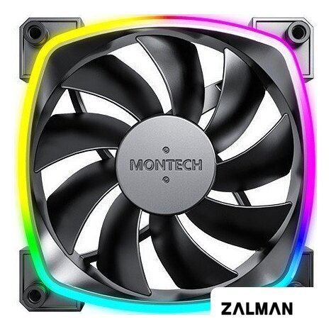 Вентилятор для корпуса Montech AX120 PWM (черный)