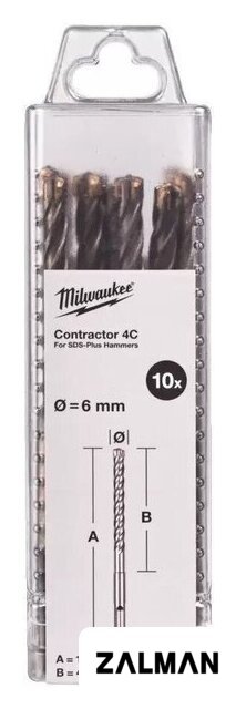 Набор буров Milwaukee 4932498868